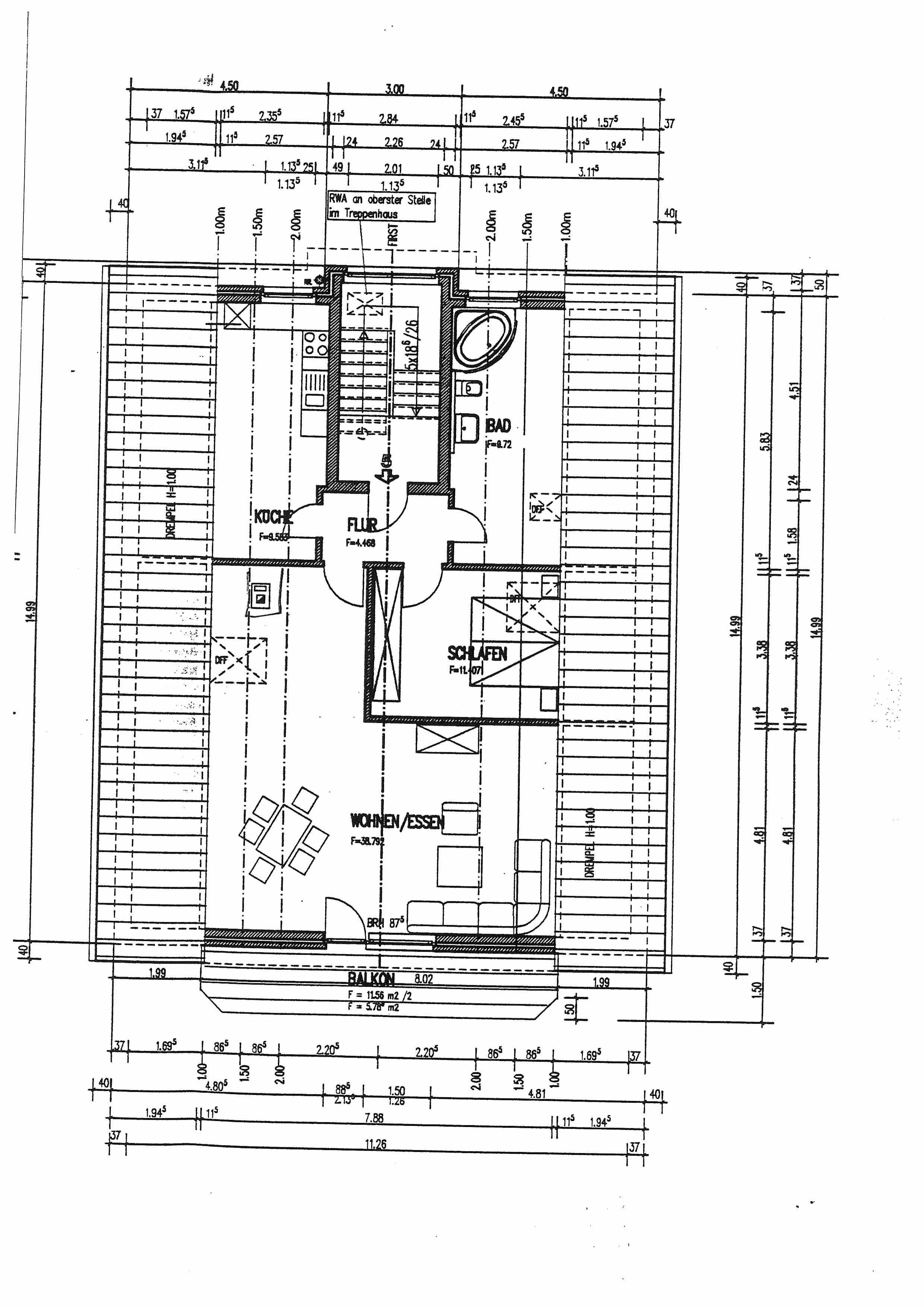 Grundriss Wohnung