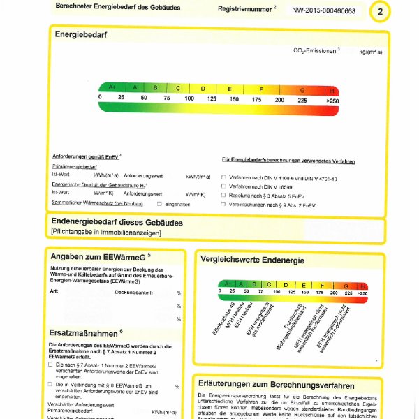 Energieausweis S. 2