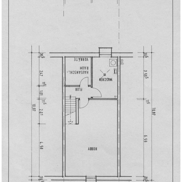 Grundriss Keller